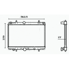 RM0495 EQUAL QUALITY Радиатор, охлаждение двигателя