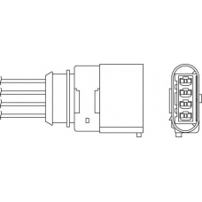 0824010334 BERU Лямбда-зонд