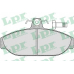 05P157 LPR Комплект тормозных колодок, дисковый тормоз