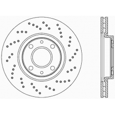 BDRS1235.25 OPEN PARTS Тормозной диск