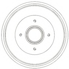 329732J JURID Тормозной барабан