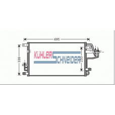 5220291 KUHLER SCHNEIDER Конденсатор, кондиционер