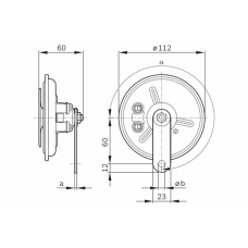 0 986 320 310 BOSCH Звуковой сигнал; звуковой сигнал