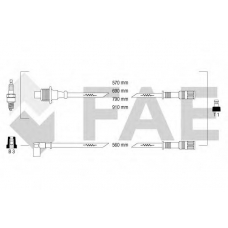 83120 FAE Комплект проводов зажигания