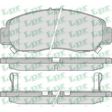 05P1071 LPR Комплект тормозных колодок, дисковый тормоз