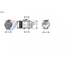 VOK101 AVA Компрессор, кондиционер