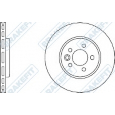 DK6157 APEC Тормозной диск