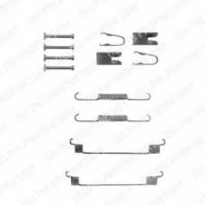 LY1287 DELPHI Комплектующие, тормозная колодка