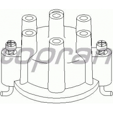 500 468 TOPRAN Крышка распределителя зажигания