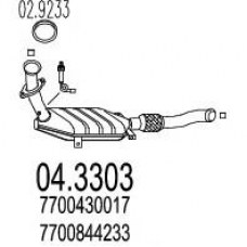 04.3303 MTS Катализатор