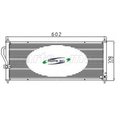 PXNCJ-009 Parts mall Конденсатор, кондиционер