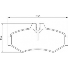 363700201170 MAGNETI MARELLI Комплект тормозных колодок, дисковый тормоз