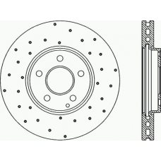 BDRS2267.25 OPEN PARTS Тормозной диск