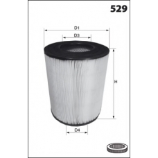 LFAF486 LUCAS FILTERS Воздушный фильтр