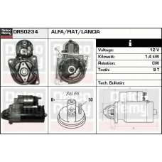 DRS0234 DELCO REMY Стартер