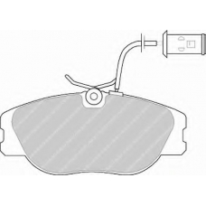 T0610469 RAMEDER Комплект тормозных колодок, дисковый тормоз