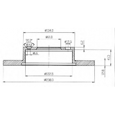 BDC3801 QUINTON HAZELL Тормозной диск