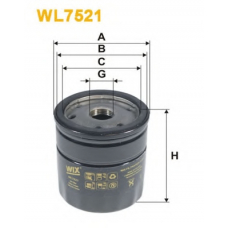 WL7521 WIX Масляный фильтр