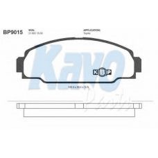 BP-9015 KAVO PARTS Комплект тормозных колодок, дисковый тормоз