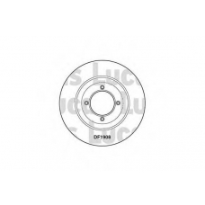 DF1908 TRW Тормозной диск