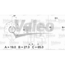 433457 VALEO Генератор