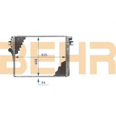 2108462 BEHR Radiator