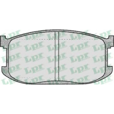 05P253 LPR Комплект тормозных колодок, дисковый тормоз