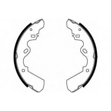 GS6204 TRW Комплект тормозных колодок