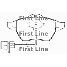 FBP3007 FIRST LINE Комплект тормозных колодок, дисковый тормоз
