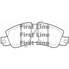 FBP1316 FIRST LINE Комплект тормозных колодок, дисковый тормоз