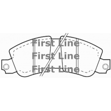 FBP1316 FIRST LINE Комплект тормозных колодок, дисковый тормоз