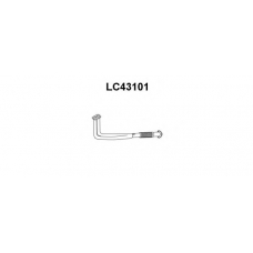 LC43101 VENEPORTE Труба выхлопного газа