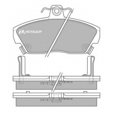 LVXL531 MOTAQUIP Комплект тормозных колодок, дисковый тормоз