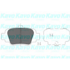 KBP-6547 KAVO PARTS Комплект тормозных колодок, дисковый тормоз