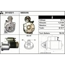 914221 EDR Стартер