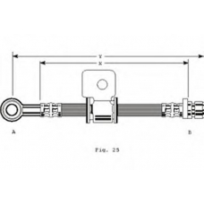 PHD107 TRW Тормозной шланг