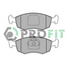 5000-1376 C PROFIT Комплект тормозных колодок, дисковый тормоз