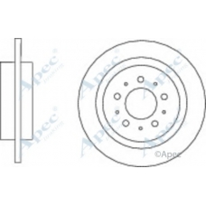 DSK2758 APEC Тормозной диск