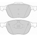 FD7078A NECTO Комплект тормозных колодок, дисковый тормоз