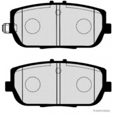 J3613020 HERTH+BUSS JAKOPARTS Комплект тормозных колодок, дисковый тормоз
