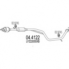 04.4122 MTS Катализатор