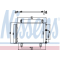 94950 NISSENS Конденсатор, кондиционер