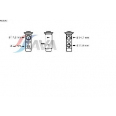 MS1093 AVA Расширительный клапан, кондиционер