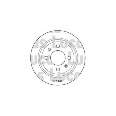 DF1669 TRW Тормозной диск