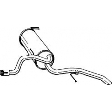 279-331 BOSAL Глушитель выхлопных газов конечный