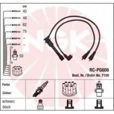 7109 NGK Комплект проводов зажигания