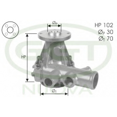 PA12022 GGT Водяной насос