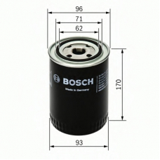 F 026 407 057 BOSCH Масляный фильтр