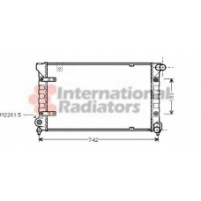 49002020 VAN WEZEL Радиатор, охлаждение двигателя