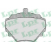05P392 LPR Комплект тормозных колодок, дисковый тормоз
